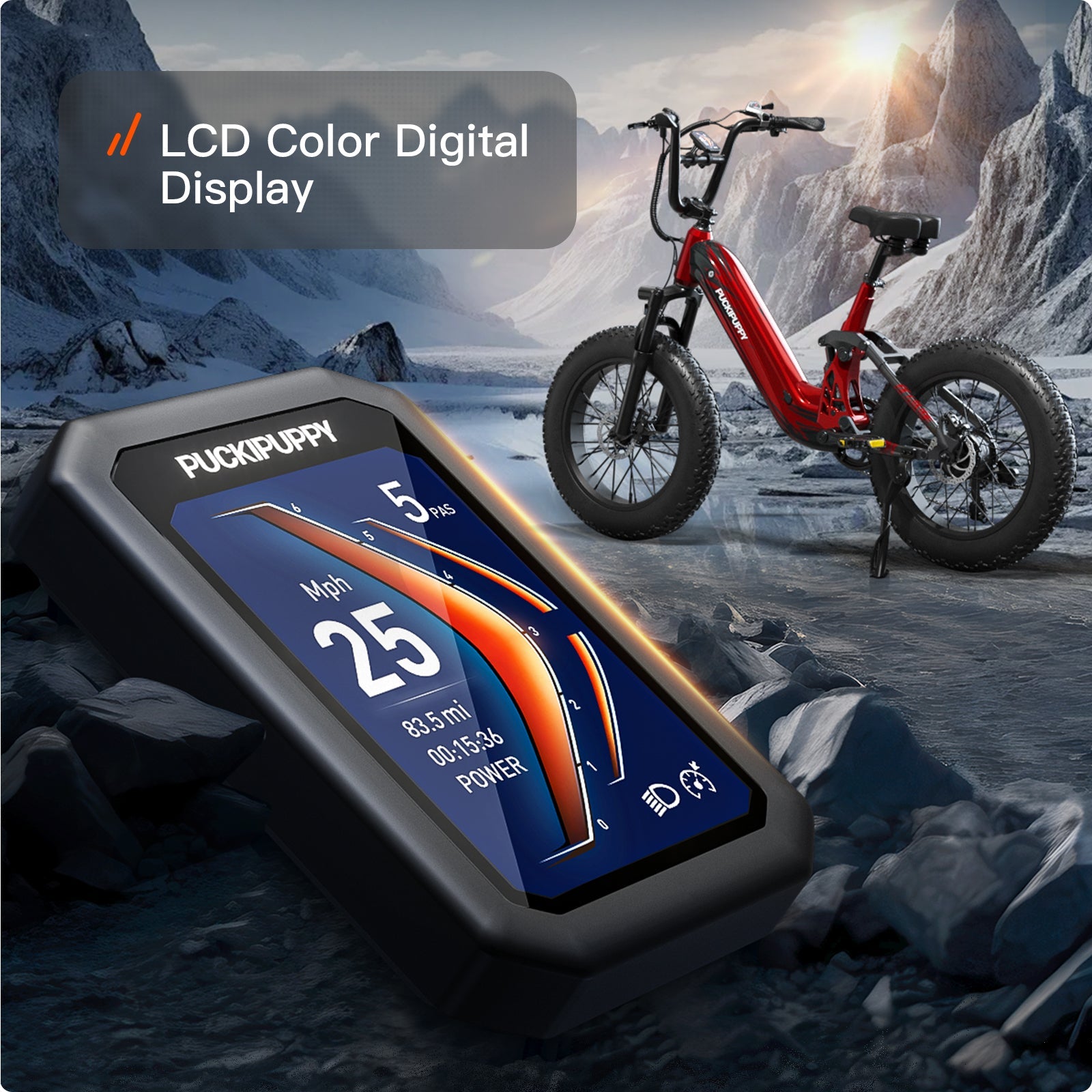 Corgi EbikeGraffiti Red