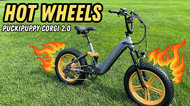 <p><strong>Puckipuppy Ebike | Corgi 2.0 Hot Wheels Step Thru Ebike</strong></p>