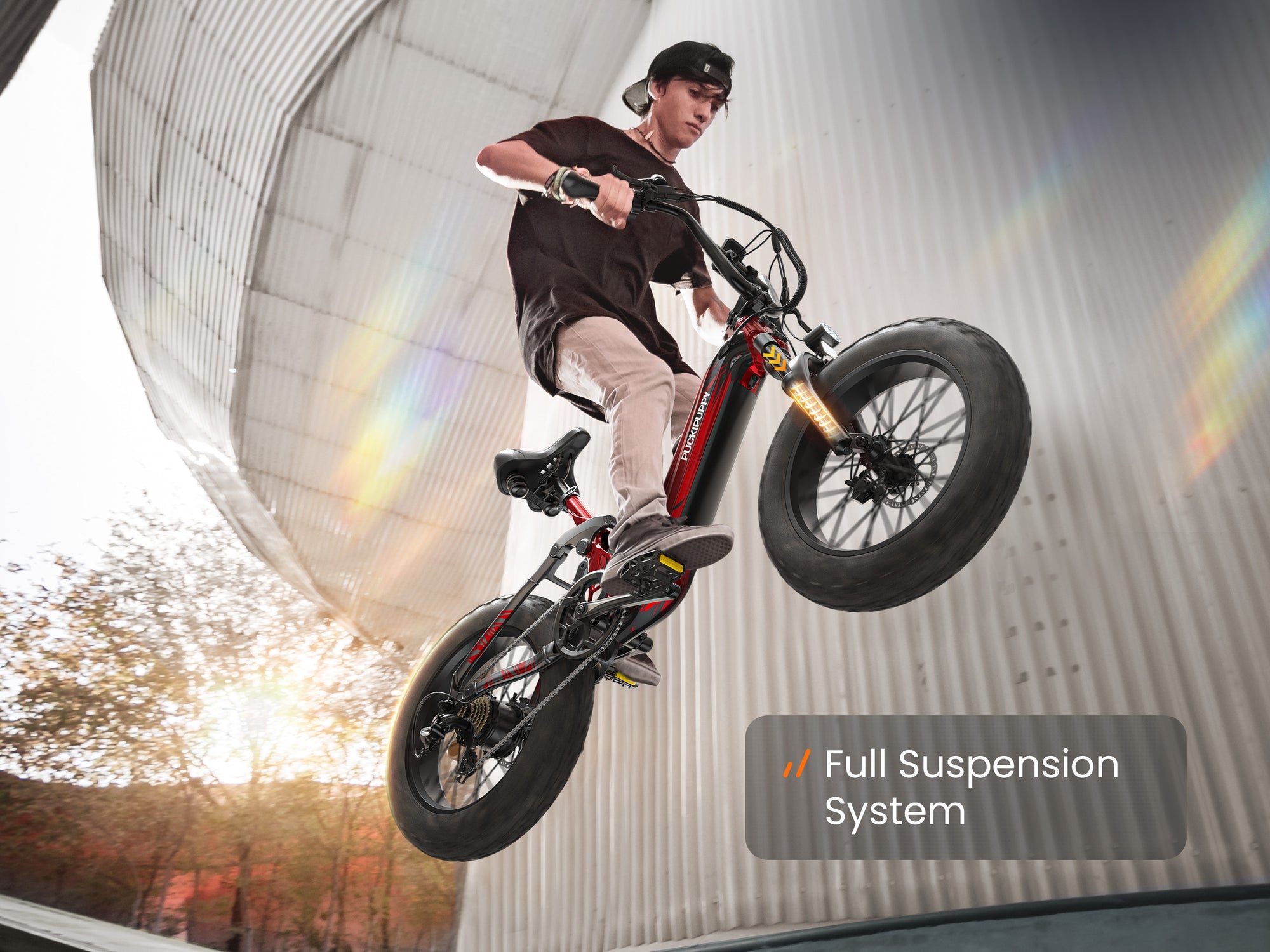 Corgi EbikeGraffiti Red