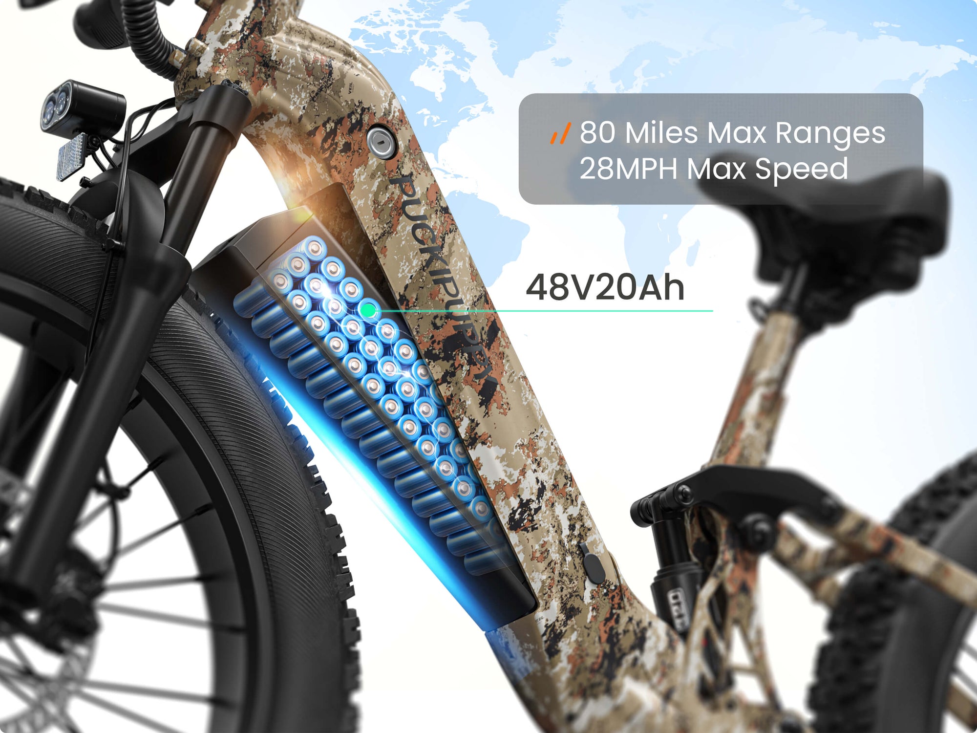 Boxer St EbikeDesert Camouflage