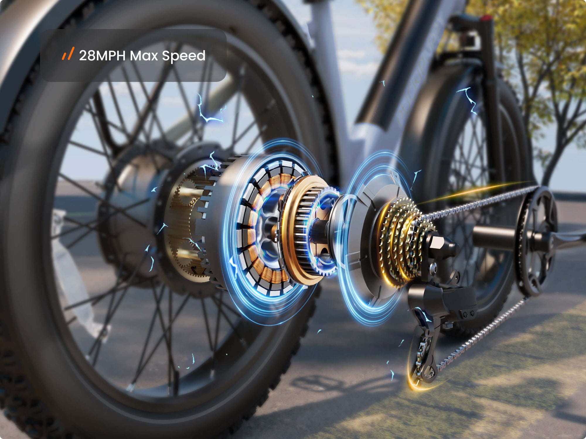 Samoyed EbikeGray Blue