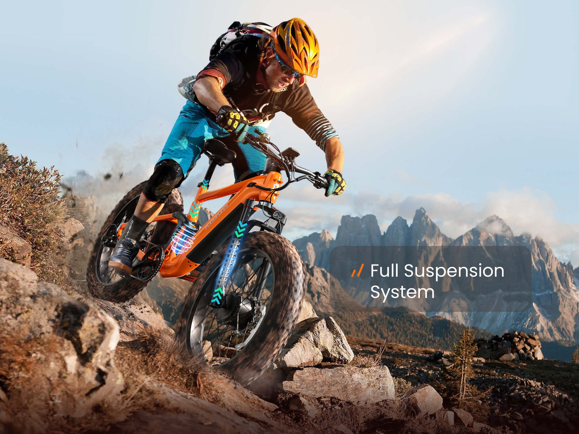 GoldenR Pro EbikeOrange