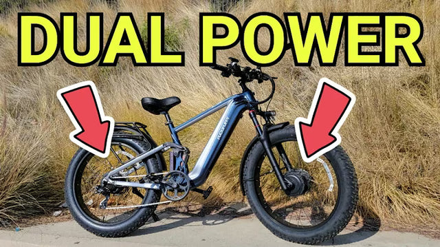 <p><strong>Who wants Dual Motor? Puckipuppy GoldenR Dual Motor Electric bike</strong></p>