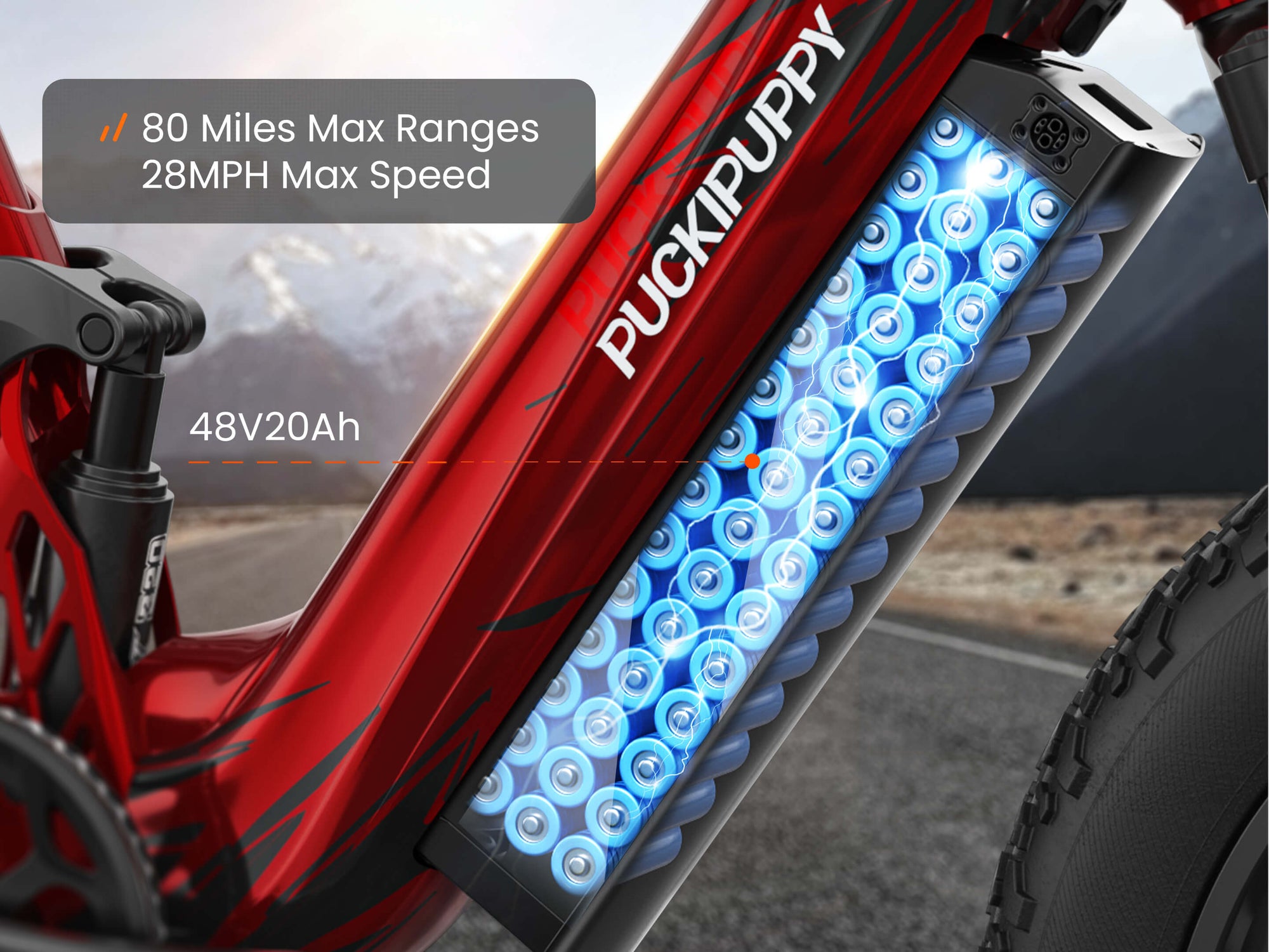 Corgi EbikeGraffiti Red