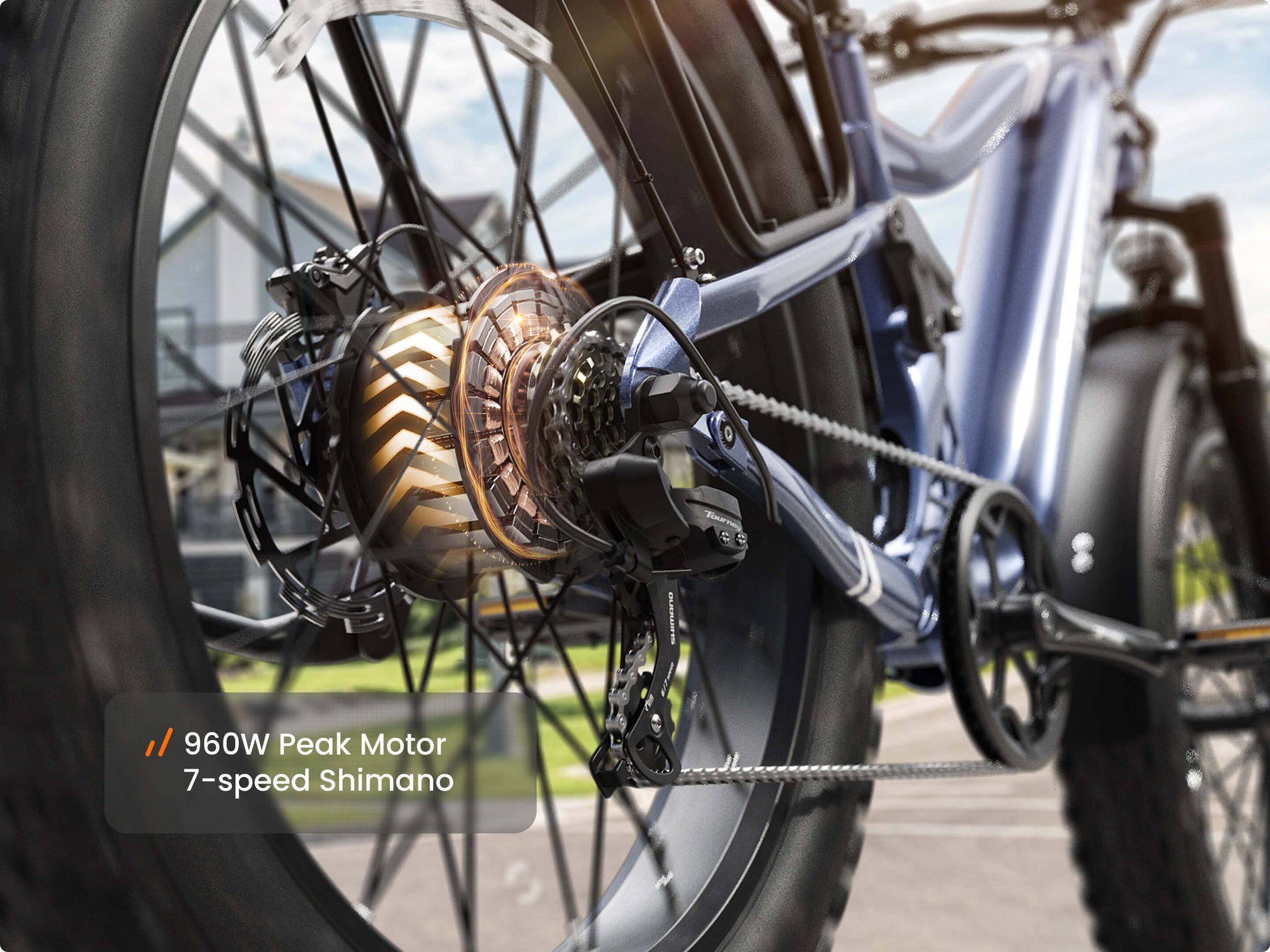 Boxer EbikeGrey Blue