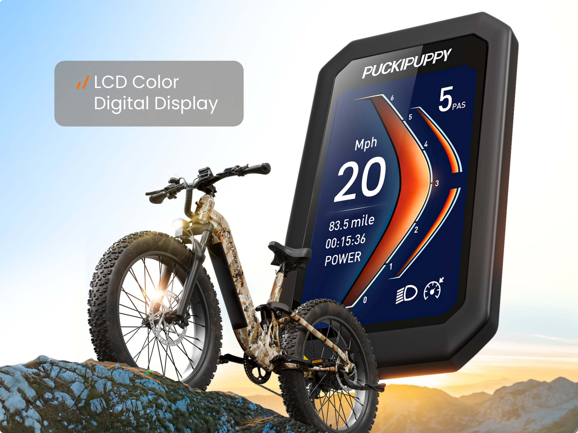 Boxer St EbikeDesert Camouflage