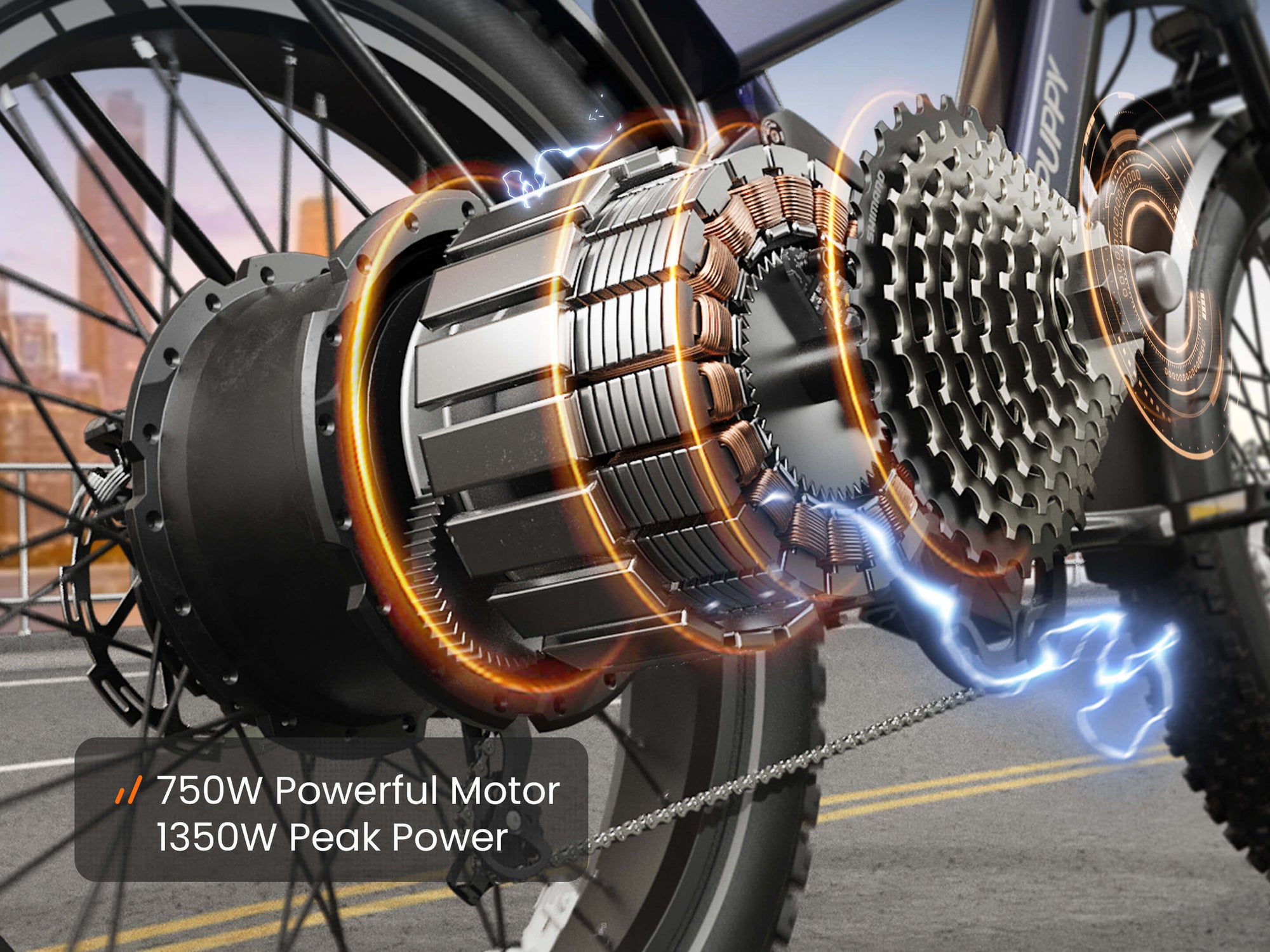 Bulldog Pro EbikeSilver Blue