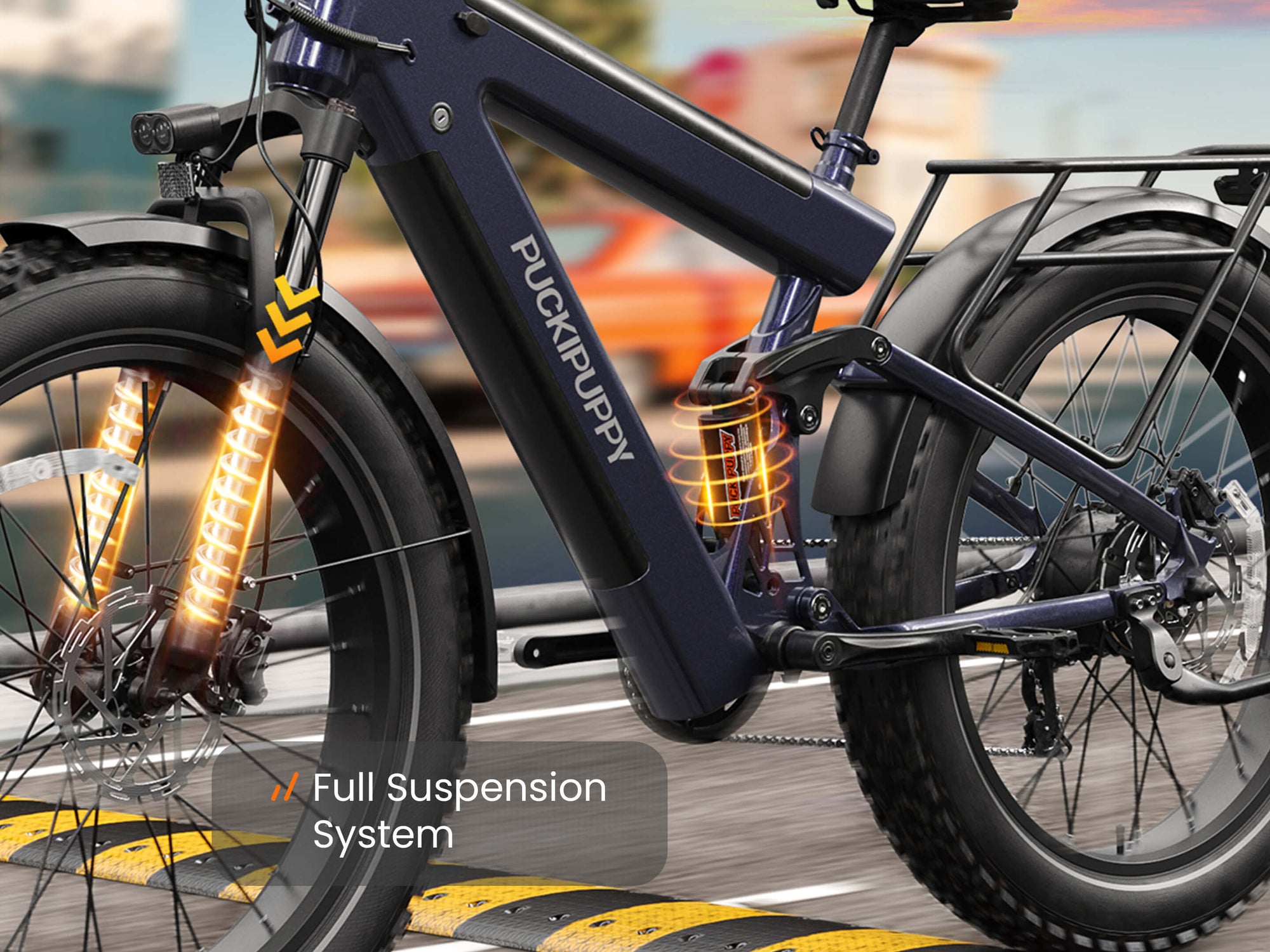 Bulldog Ebikesilver blue
