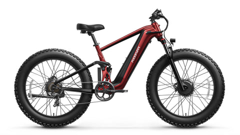 GoldenR Ebike - Black and Red